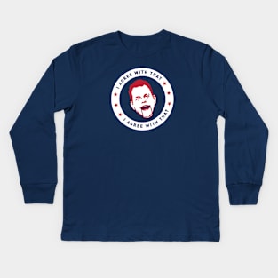 "I Agree With That" - Dave Rubin Kids Long Sleeve T-Shirt